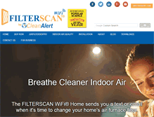 Tablet Screenshot of cleanalert.com